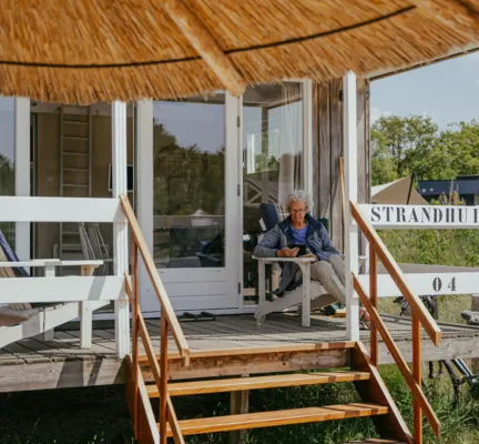 Strandhuis veranda