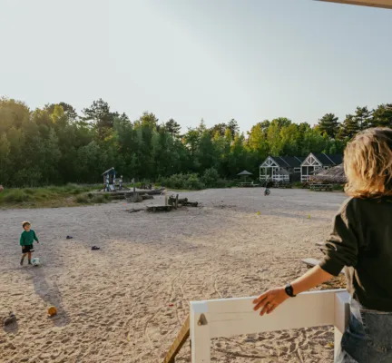 Strandhuis uitzicht veranda 2