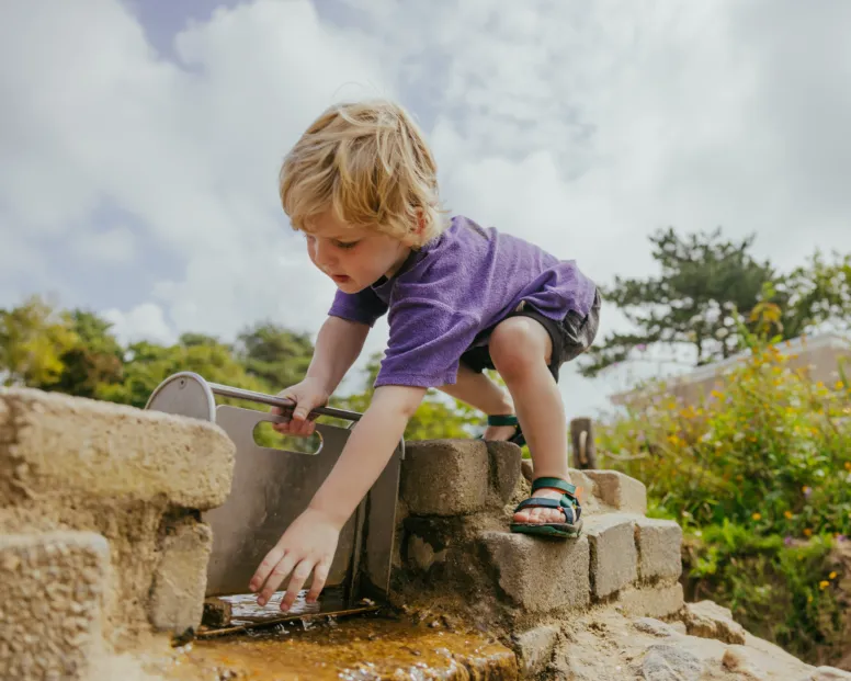 Waterspeeltuin op het Ontmoetingsplein